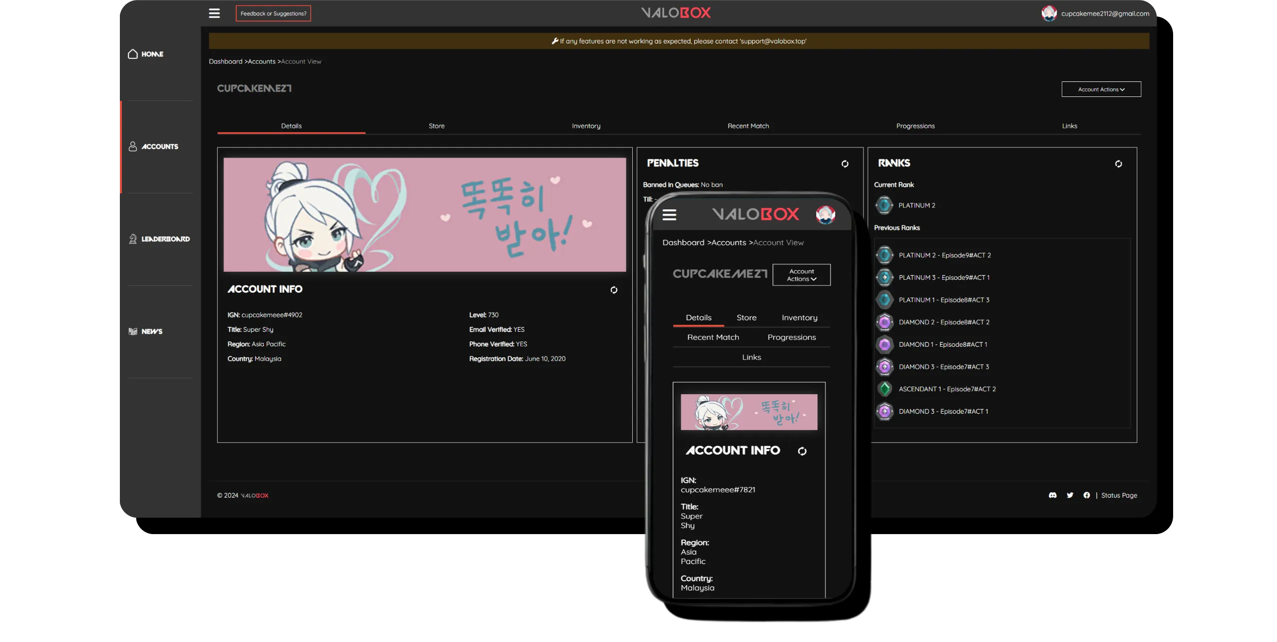 Web App Showcase